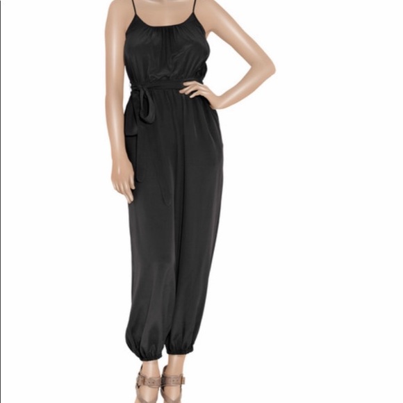 Marc by Marc Jacobs Simone Silk Crepe Jumpsuit - Picture 6 of 7